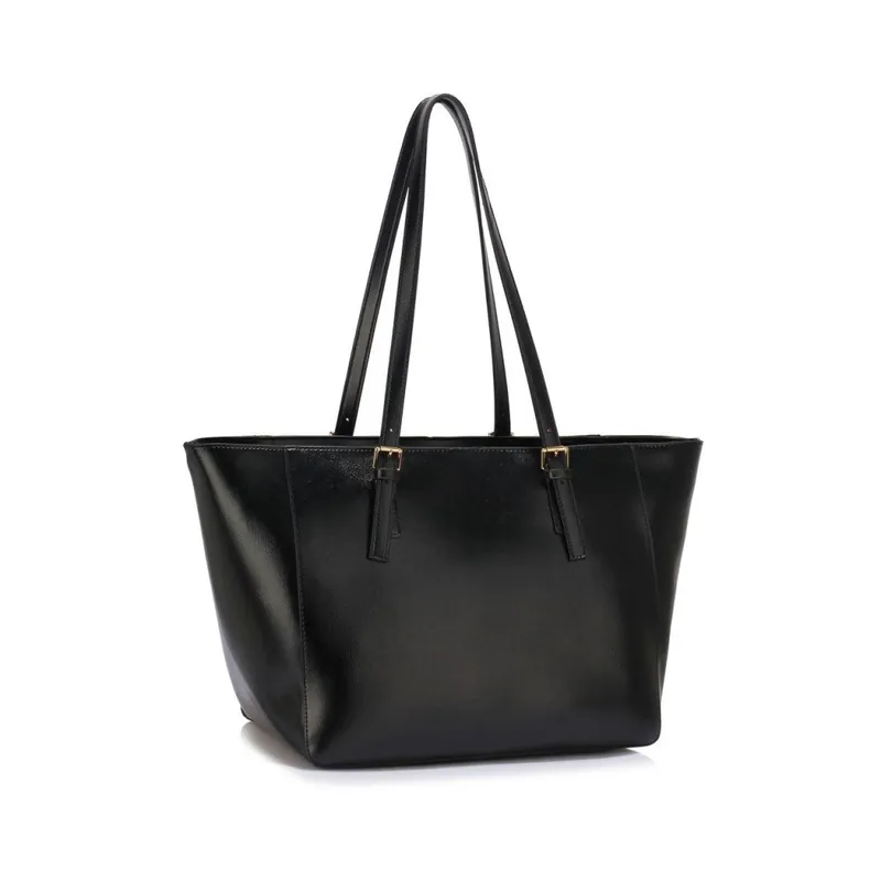 Czarna torebka L&S Bags Tremla Bonami Niska cena