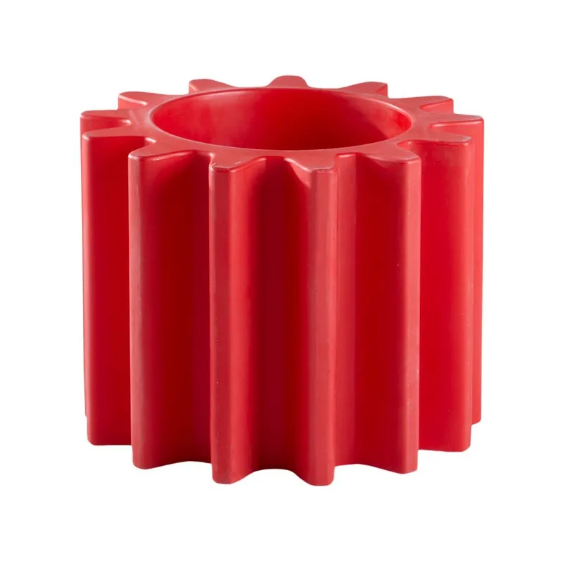 Sprawdź teraz Czerwona doniczka/stolik Slide Gear, 55 x 43 cm Bonami