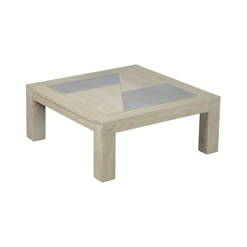 Premium Stolik z litego drewna mangowca Woodjam Mosaic Bonami