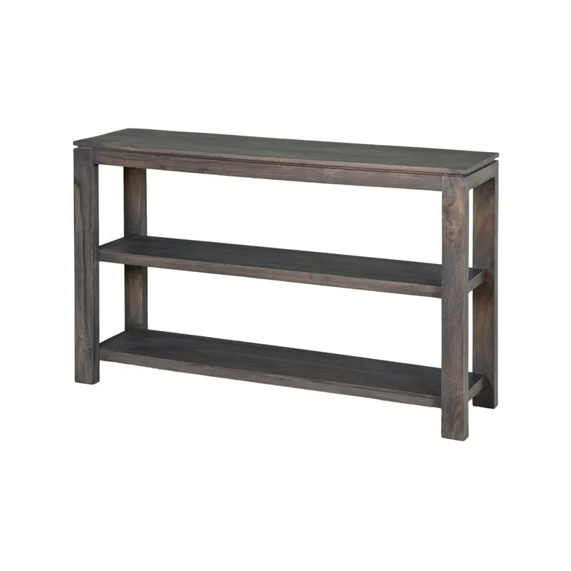 Konsola z szarego drewna akacjowego Woodjam Zara Simple Bonami Kup teraz