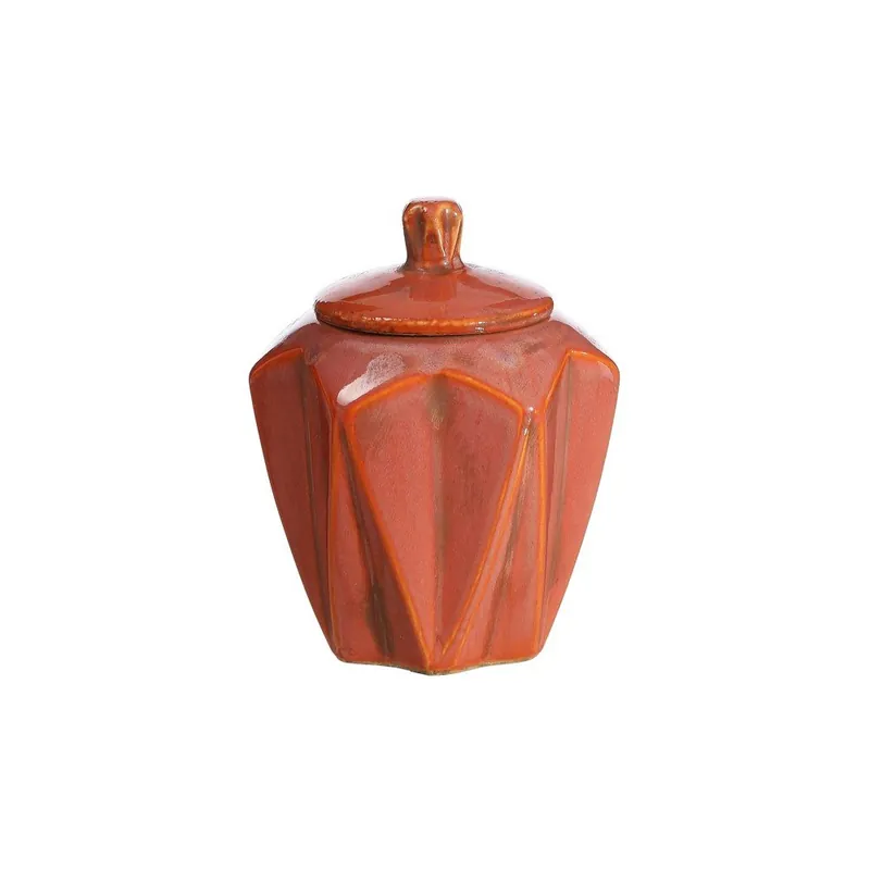 Czerwony ceramiczny pojemnik Ixia Salmon, ⌀ 14,5 cm Bonami Ostatnia szansa