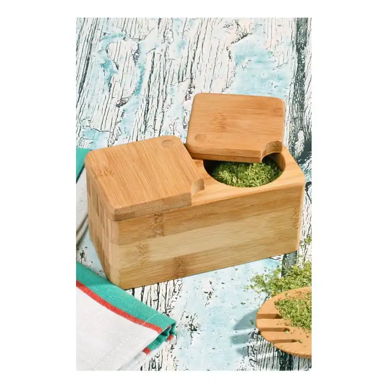 Pojemnik bambusowy na przyprawy Kosova, 14x17 cm Bonami Bestseller