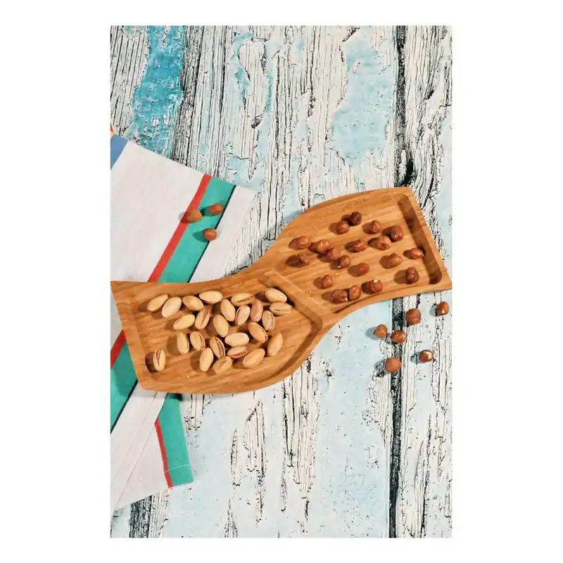 Półmisek bambusowy Kosova Wave, 29x15 cm Bonami Ostatnia szansa
