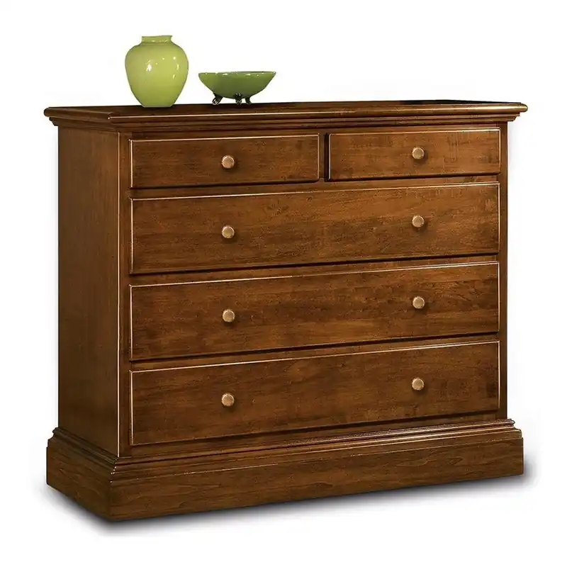 Oferta czasowa Komoda drewniana z 5 szufladami Castagnetti Mare Bonami