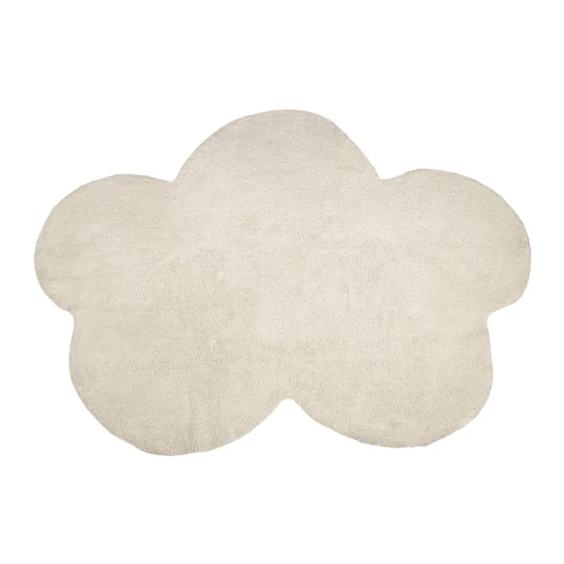 Kup online Beżowy dywan bawełniany Happy Decor Kids Cloud, 160x120 cm Bonami