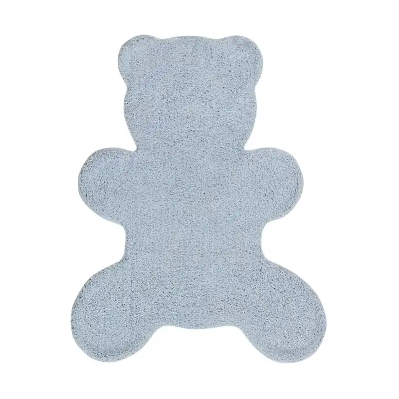 Niebieski dywan bawełniany Happy Decor Kids Shapes, 100x120 cm Bonami Okazja