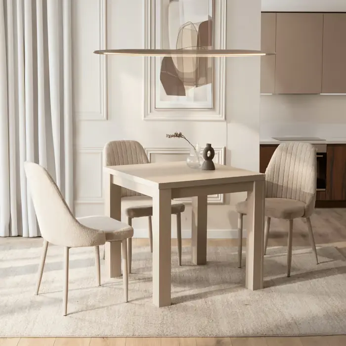 Cena promocyjna Max Stół rozkładany, 80–160 cm, orzech macadamia