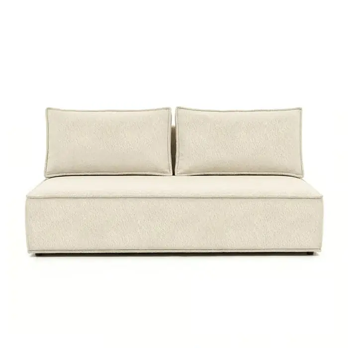 Zamów dziś Mavia Sofa rozkładana, kremowe boucle