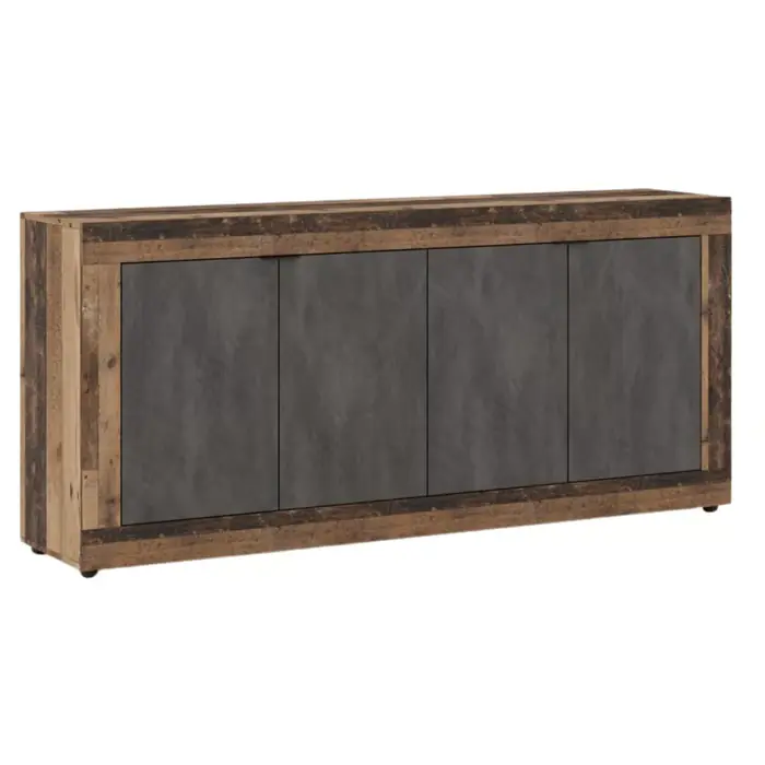 Ostatnie sztuki Blago Komoda 180 cm, ciemny dąb/grafit loft