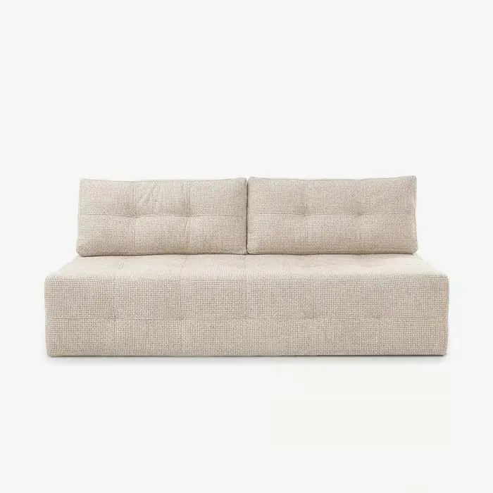 Bezpieczna płatność Morana Sofa rozkładana, kremowa szenil