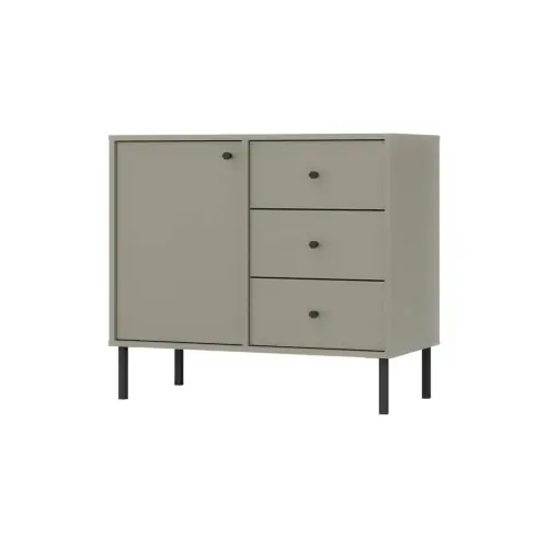 Komoda Tokio 1F3S eucaliptus noga prosta Rabat
