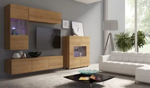 Wybór klientów Meblościanka Calabrini 3 dąb złoty