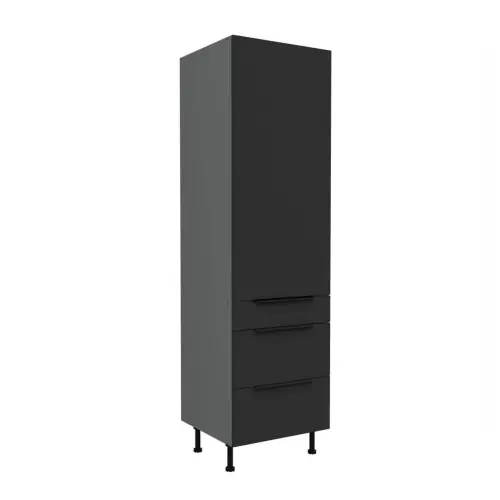 Słupek wysoki Aria czarny/antracyt 60 DKS-210 3S 1F Łatwy zwrot