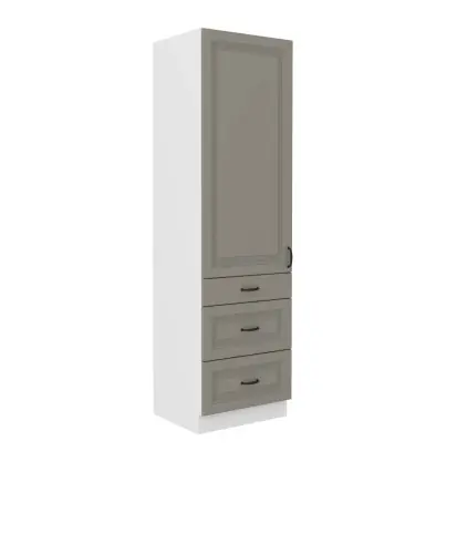 Słupek wysoki Stilo Clay Grey/biały 60 DKS-210 3S 1F Szybka wysyłka