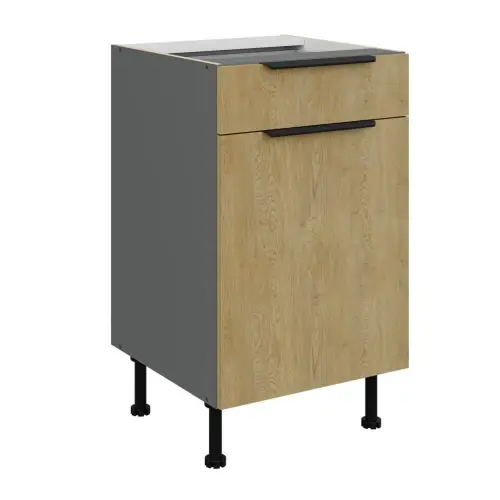 Szafka dolna Cremona Antracyt 50 D 1F 1S BB Promocja