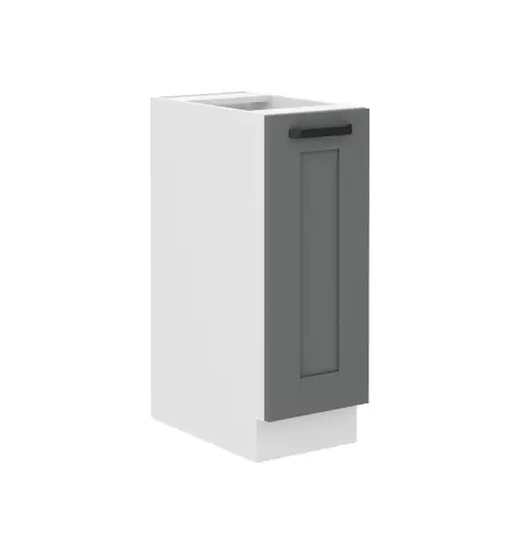 Premium Szafka dolna Luna Dust grey/biały 30 D CARGO BB