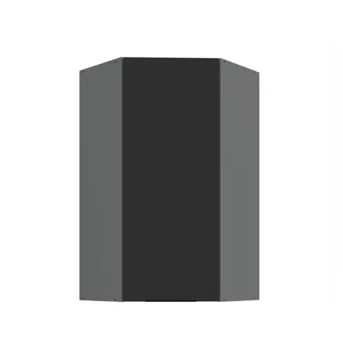Szafka górna Aria czarny/antracyt 60x60 GN-108 1F (45°) Kup teraz