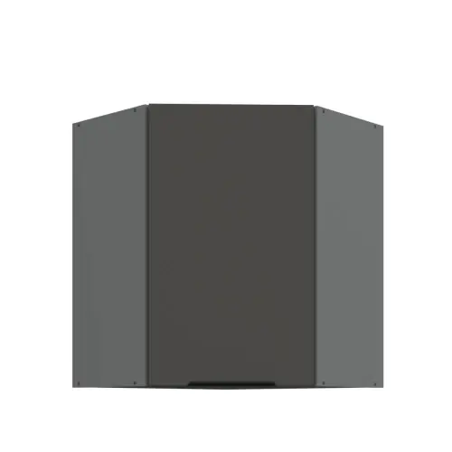 Dostępne od ręki Szafka górna Aria grafit/antracyt 60x60 GN-72 1F (45°)